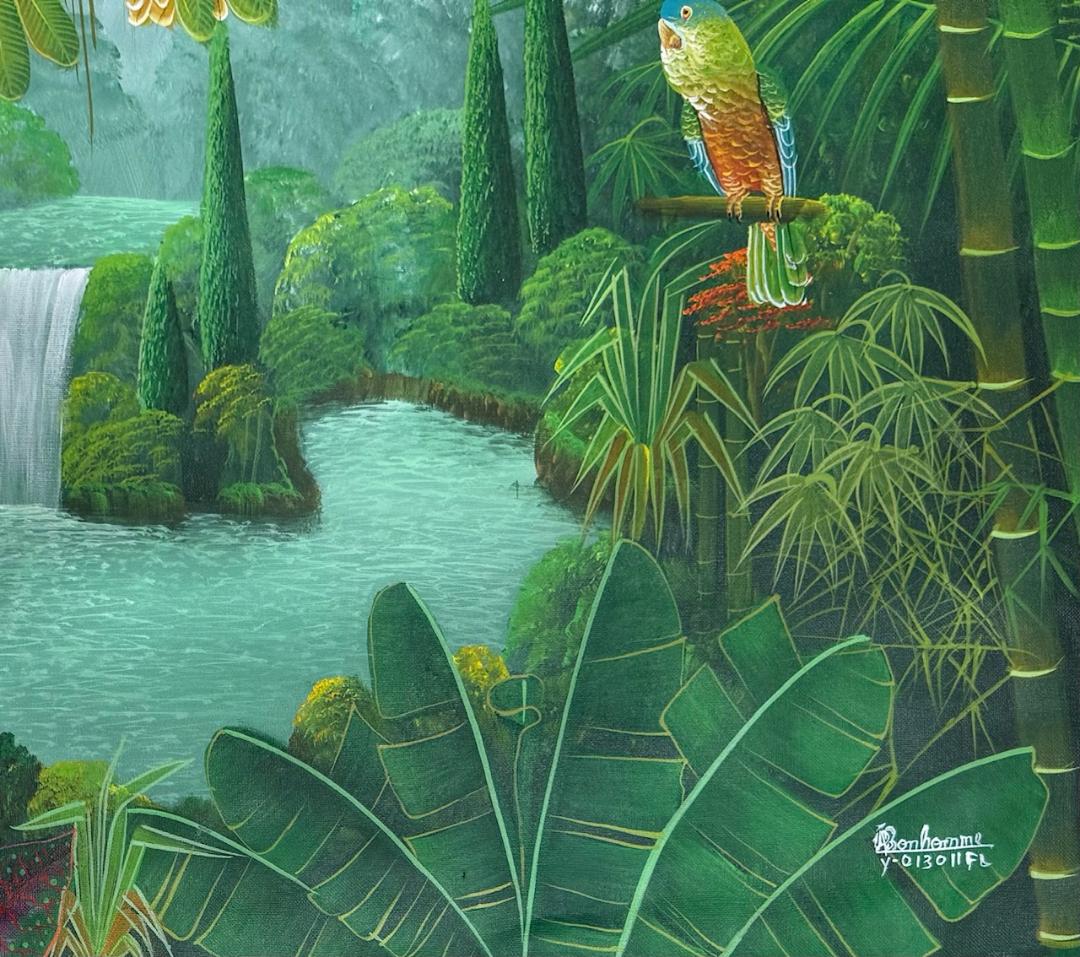 Albott Bonhomme 30"x24" Signature Painting #58MFN