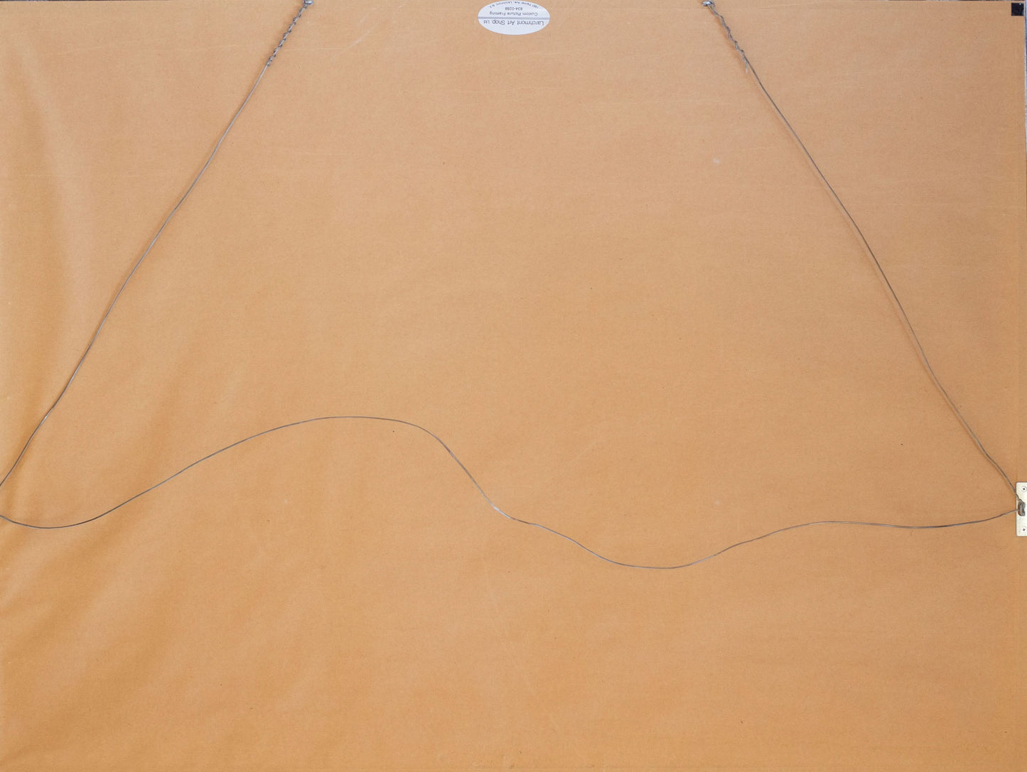 Préfet Duffaut (Haïtien, 1923-2012) 39,75 "x 29,50" Ville Imaginaire 1979 Huile sur Toile Peinture Encadrée #20SS