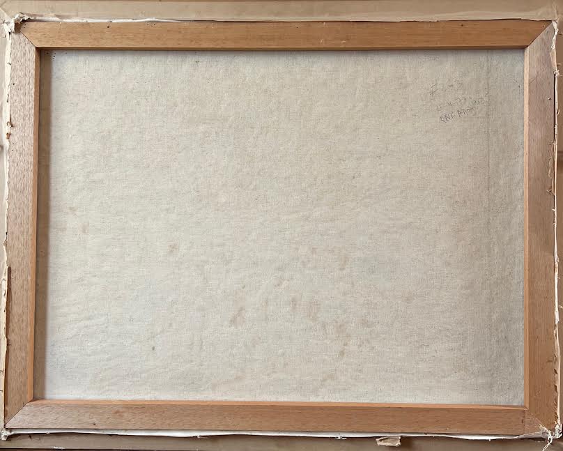Ernst Louizor (Haitian, 1938-2011) 24"x30" Marketplace Oil on Canvas Painting #1AJM