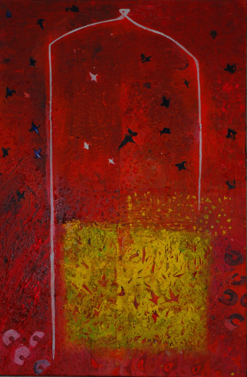 Pascal Smarth 30"x20" Envolee - Etude#3 Acrílico sobre Lienzo 2014