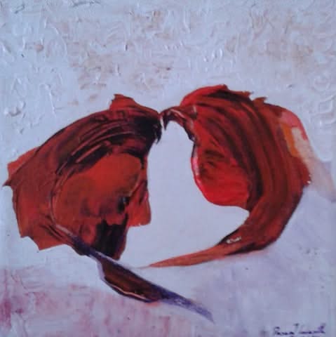Pascal Smarth 10"x10" Envolee- Etude#6 Acrylique sur Toile 2014