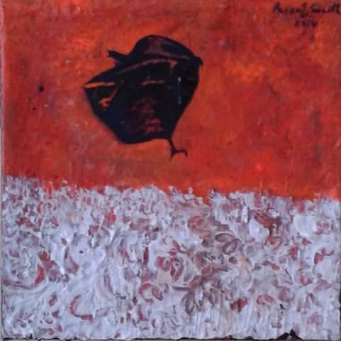 Pascal Smarth 10"x10" Envolee- Etude#7 Acrylique sur Toile 2014