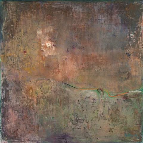 Pascal Smarth 48"x48" Regards Sur La Vie Etude#12 Acrylique sur Toile 2007