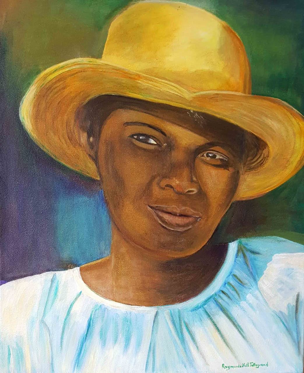 Raymonde Talleyrand 16"x20" Nobility For Life 2018 Acrylic on Canvas #14RT