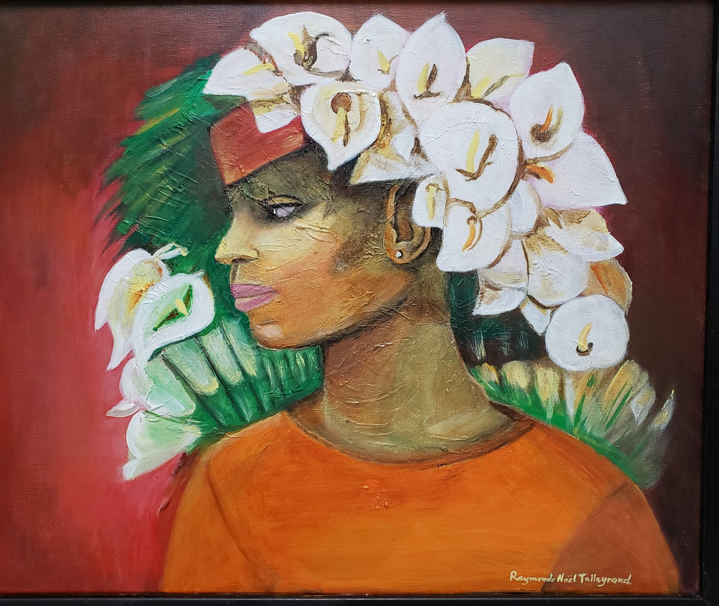Raymonde Talleyrand 18"x24" Quels rêves peuvent venir Acrylique sur toile #26TR