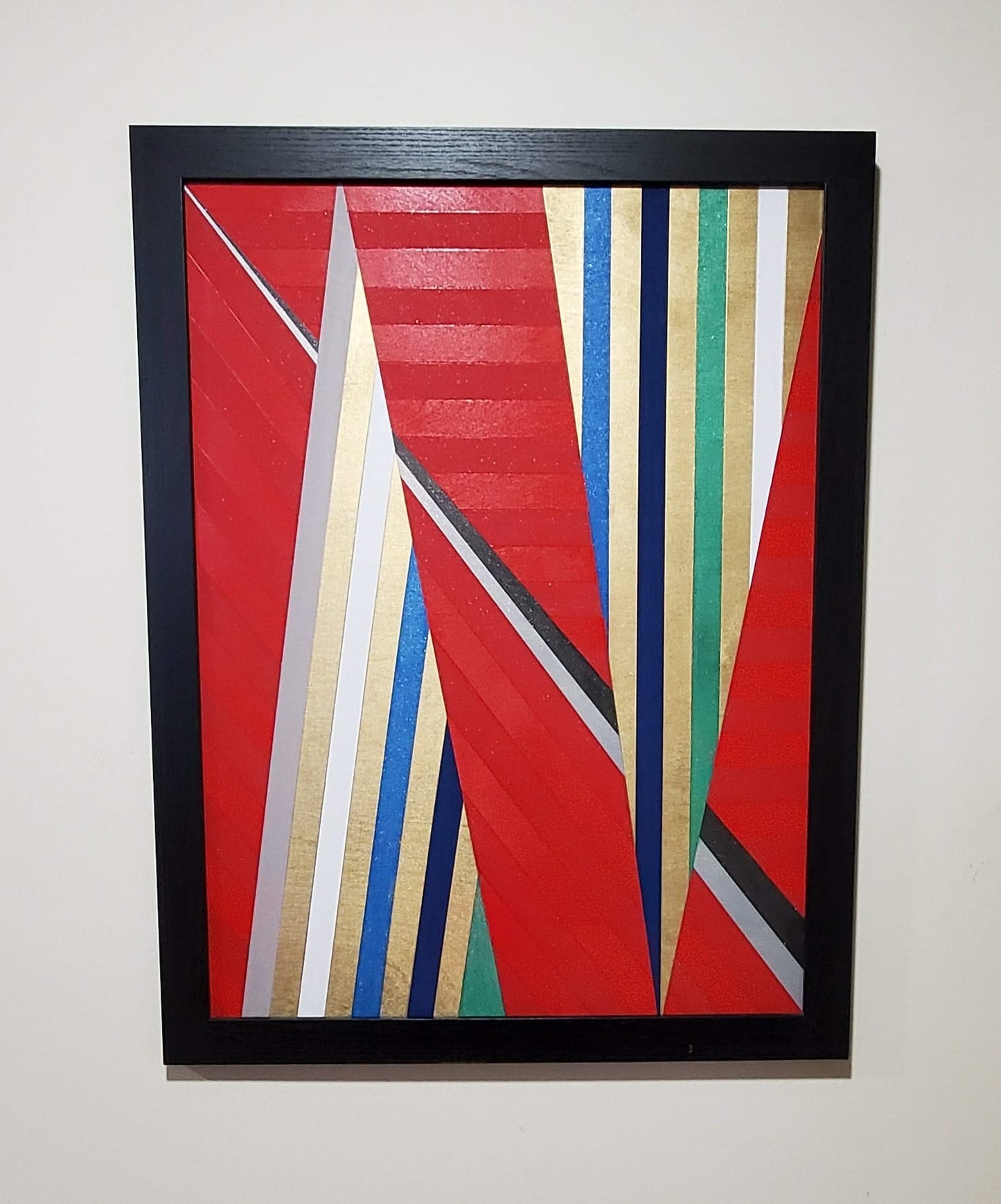 Rudolph Jean-Louis 18"x24" ZWOLFART6 2020 Acrylique et peinture en aérosol sur bois #6