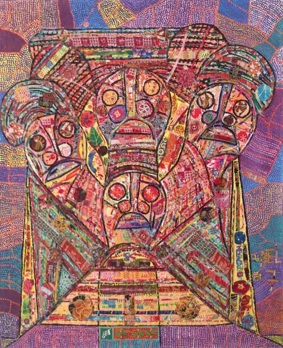 Onel (Lionel Paul) 22"x26" Sin título Óleo sobre lienzo #2862GN-HA
