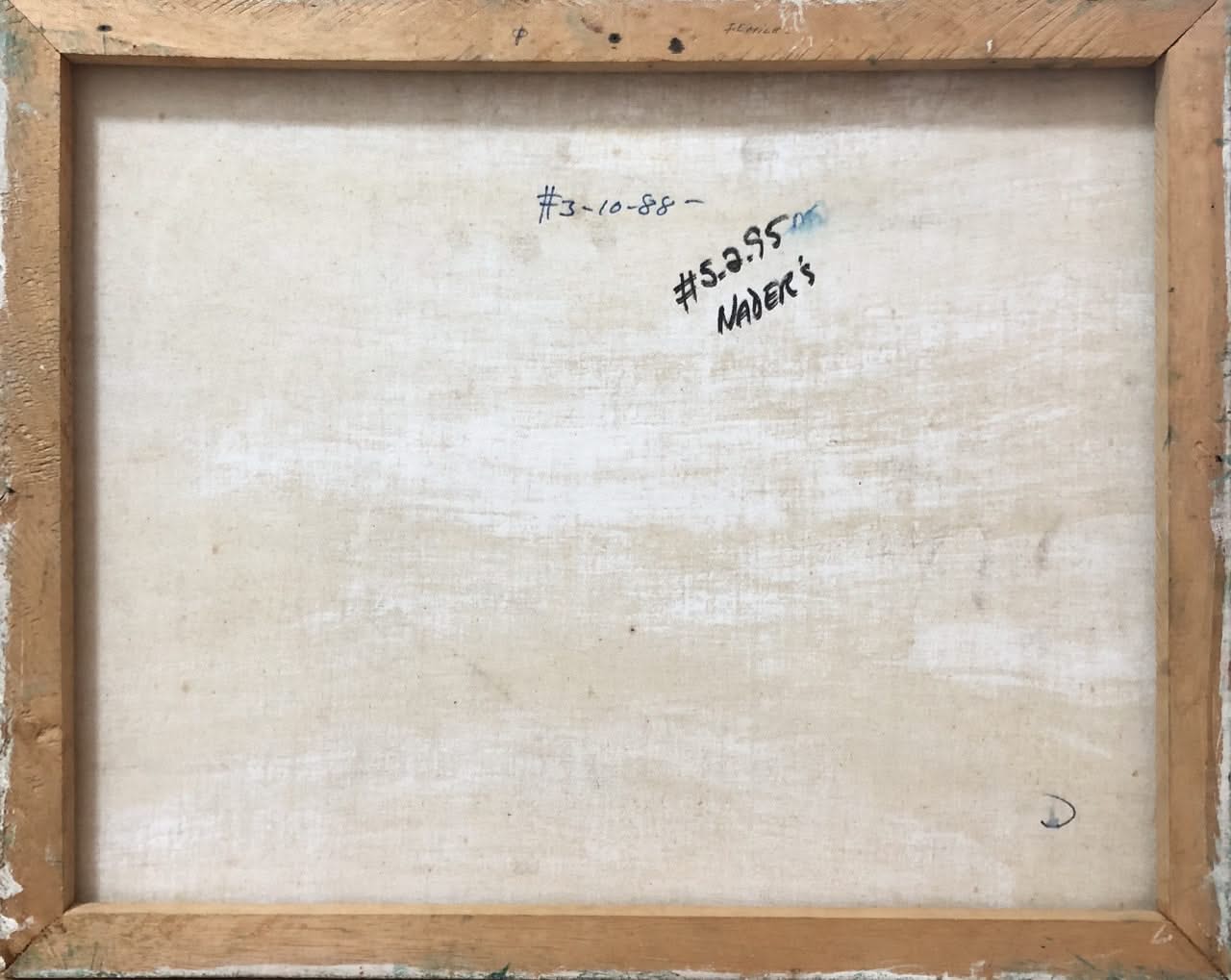 Fritz Emile 20"x16" Rural Scene c1980 Oil on Canvas #4-2-95MFN