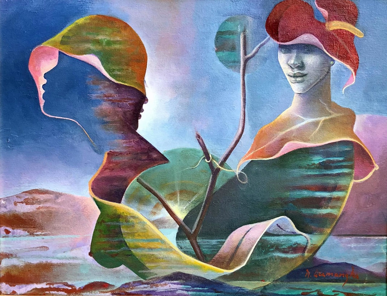 Albert Desmangles (Haitian, b.1957)