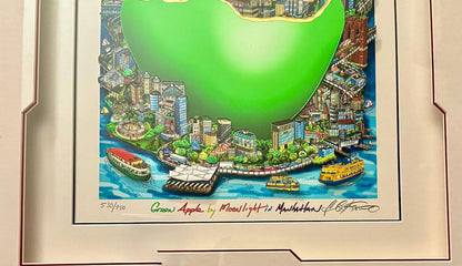 Charles Fazzino 26.5"x31.5" 1994 "Remembering 70s T.V" Mixed Media 3-D Graphic Art #1JN-MIA- Precio a consultar