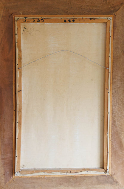 Jean-René Jérôme (1942-1991) 70"x44" Sans titre 1971 Peinture acrylique sur masonite- Fondation Marie &amp; Georges S. Nader #3-1-93GSN-HA