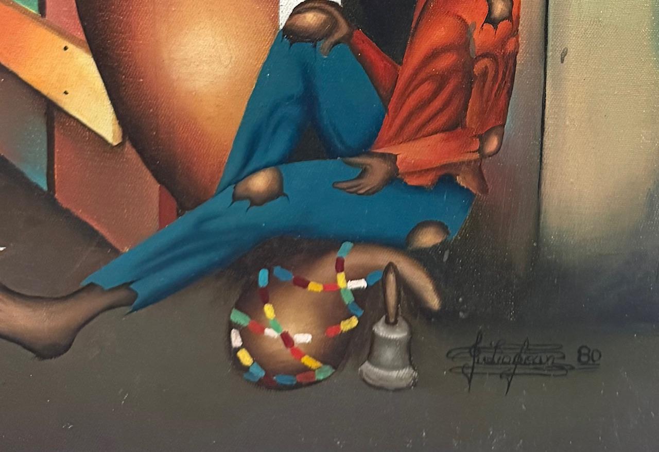 Julio Jean 24"x20" Óleo sobre Lienzo #1MFN