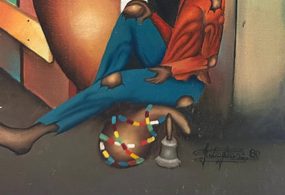 Julio Jean 24"x20" Óleo sobre Lienzo #1MFN
