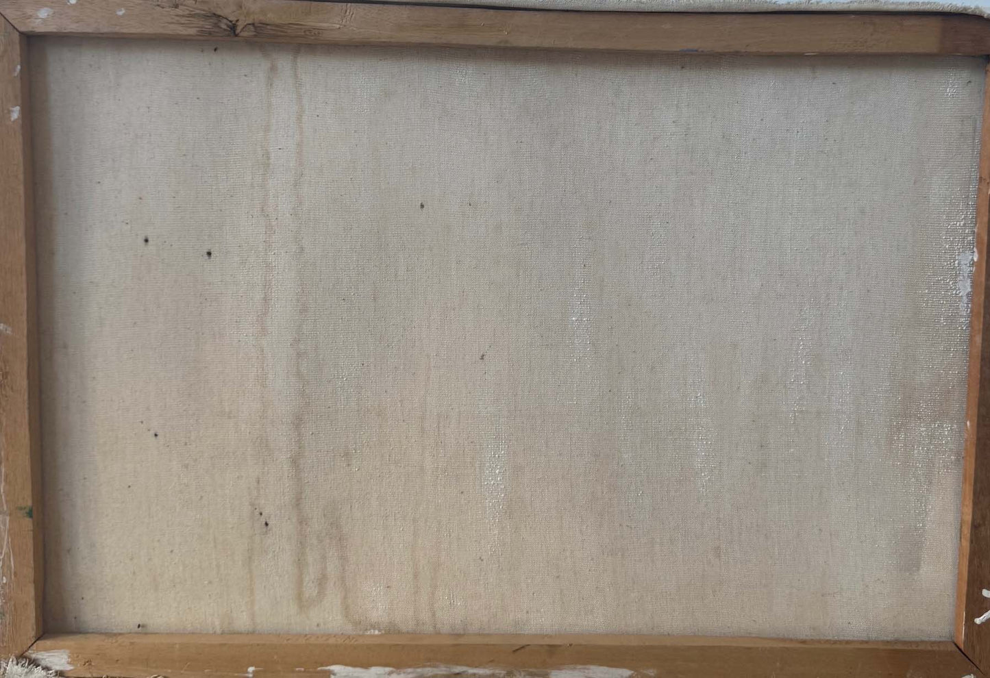 Lamarre Sanon 20"x24" Scène rurale Huile sur toile #1-2-95MFN