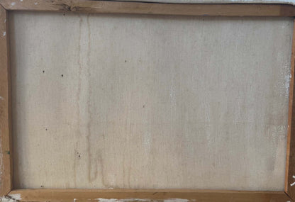 Lamarre Sanon 20"x24" Scène rurale Huile sur toile #1-2-95MFN