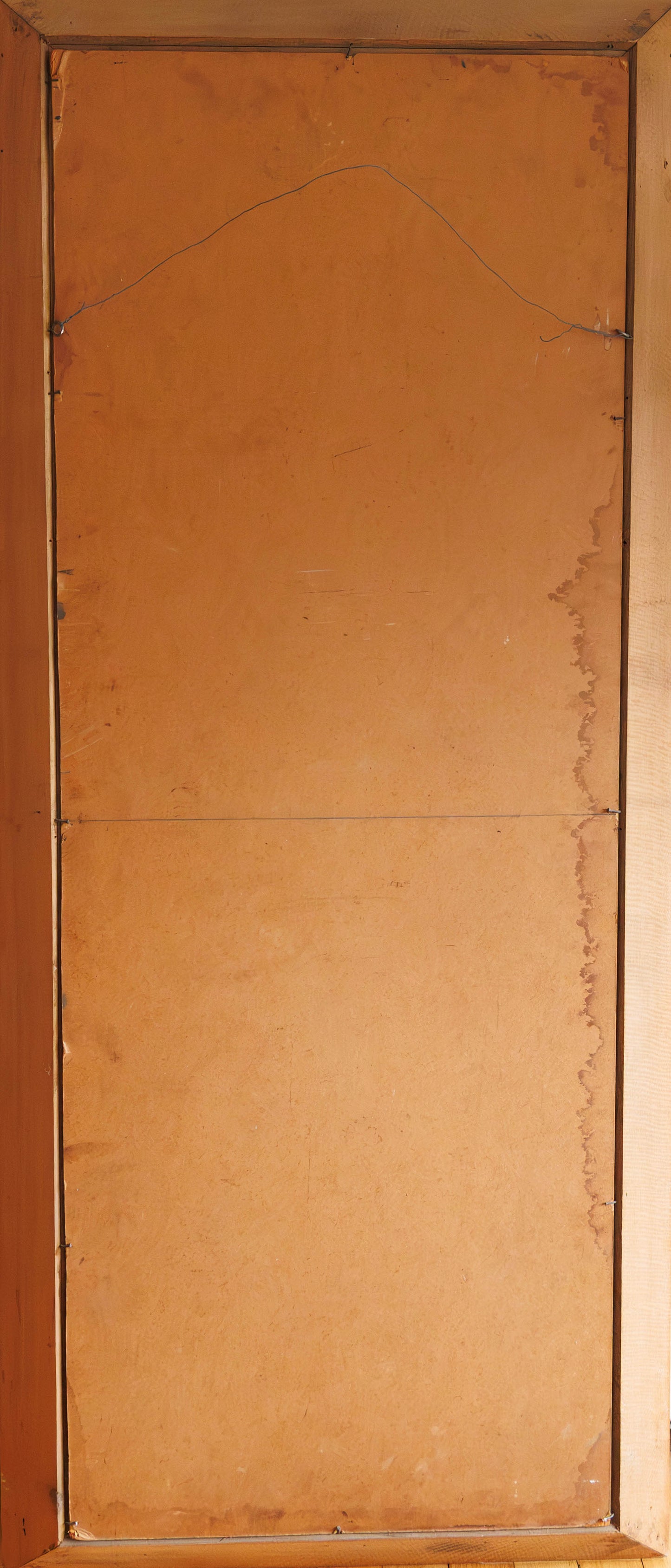 Néhémy Jean (1931-2007) 16"x24" Marchand endormi 1969 Huile sur toile #2-2-95MFN