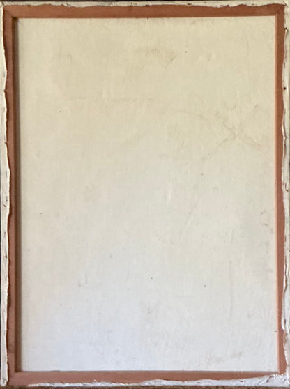 Pierre-Louis Riche 40"x 30" High-Ranked General  With His Family & Citadelle 1981 Oil on Canvas Unframed Painting #1PI