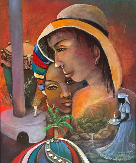 Emmanuel Dostaly 24"x20" El Marassas Acrílico sobre Lienzo #1HL
