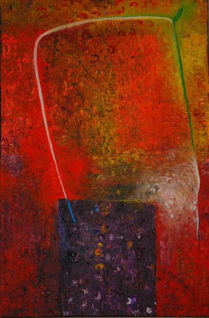 Pascal Smarth 30"x20" Envolee - Etude#1 Acrílico sobre Lienzo 2014