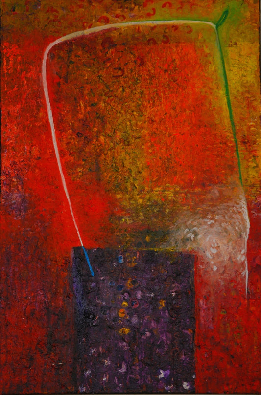 Pascal Smarth 30"x20" Envolee - Etude#1 Acrílico sobre Lienzo 2014