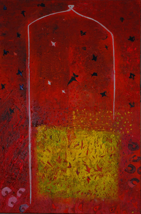 Pascal Smarth 30"x20" Envolee - Etude#3 Acrílico sobre Lienzo 2014