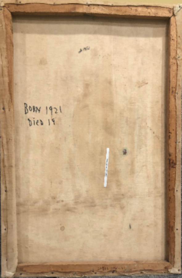 Raoul Viard (1921-1984) 24"x16" Marino Óleo sobre lienzo #1MFN