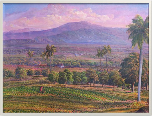 Jean Adrien Seide 20"x24" In The Fields 2021 Acrílico sobre lienzo #1MFN