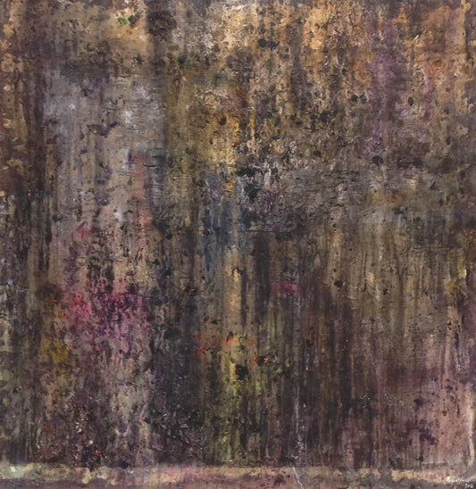 Pascal Smarth 54"x54" Sin título 2012 Acrílico sobre lienzo #2312GN-HA