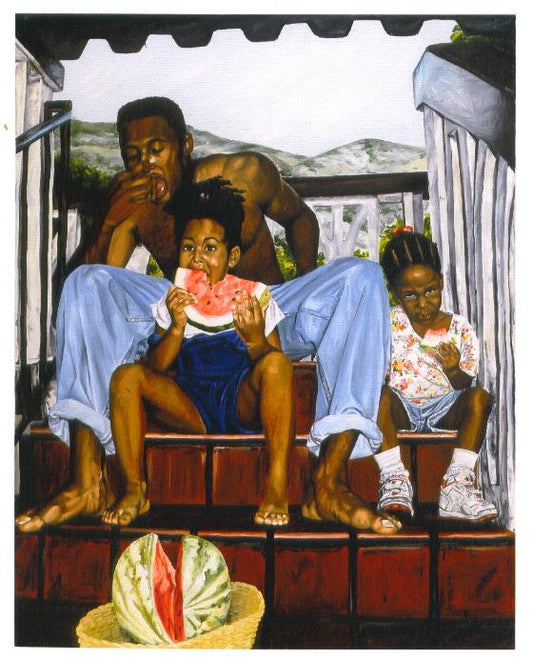 Sophia Lacroix 40"x31" Apres Midi d'Ete Giclee sobre lienzo Edición limitada #15LS-11-10