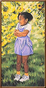 Sophia Lacroix 18"x9.5" Frileuse (Frosty)Giclee en papel Edición limitada 95 s/n #6LS-11-10