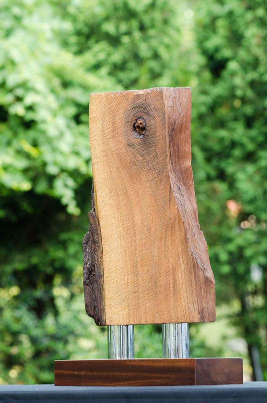 Randoplh San Millan "Sentient" 27" alto x 16" ancho x 7" profundidad Madera sobre granito #CRSM3