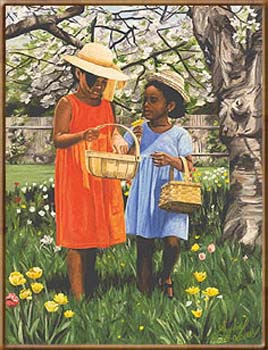 Sophia Lacroix 12"x 9.5" Joli Jardin Giclee en papel Edición limitada 95 s/n #9LS-11-10