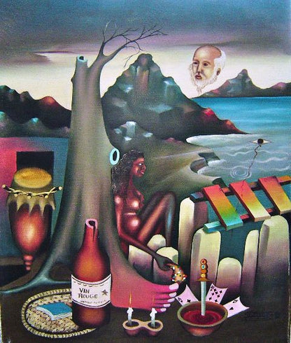 Julio Jean 24"x20" Óleo sobre Lienzo #1MFN